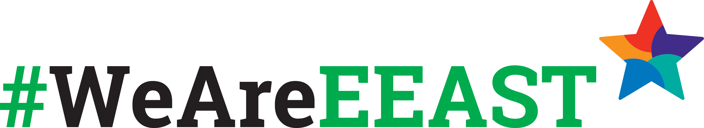 #WeAreEEAST logo