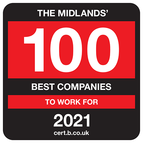 Top 100 midlands companies to work for image