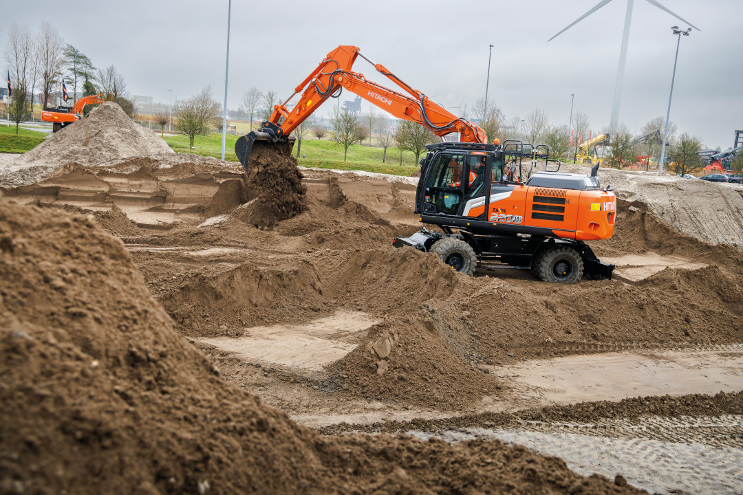 wheeled-excavator